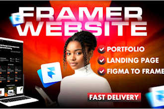 do framer website design and figma to framer conversion