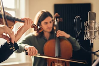 record professional string sections for gospel, rnb, and pop projects