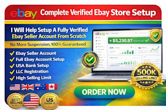 ebay account creation, ebay dropshipping ebay bank ebay verification