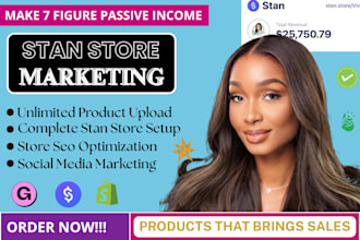 do stan store promotion stan store marketing stan store design gumroad payhip