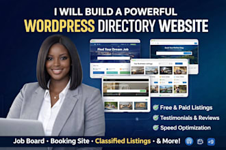 design directory website with hivepress, edirectory, listingpro, my listing