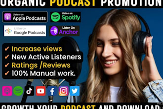 promote podcast to USA, UK growth audiences