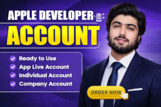 help you create apple developer accounts and guide you through