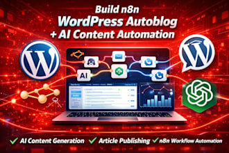 lemlist zapier n8n autoblog wordpress rpa automation ai content automation