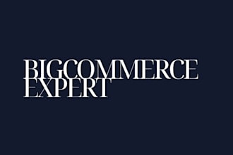 design your bigcommerce store