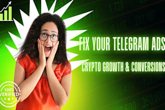 run telegram ads for crypto project to grow community and conversion