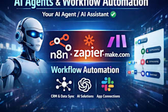 make automation, n8n automation, ai agent, vapi, retell, ai assistant