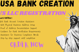 usa bank creation, usa physical address, bank creation with proof of address