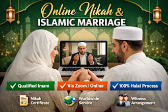 perform online nikah islamic marriage with proper guidance