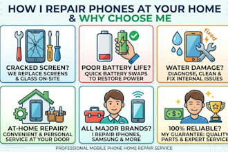 help you to repair your cell phone at home