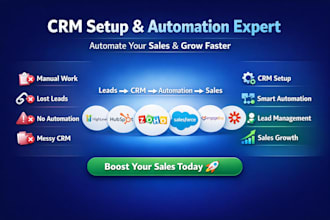 highlevel crm hubspot crm zoho bigin salesforce engagebay crm zapier automation