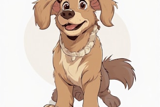 do watercolour pet portrait, dog portrait