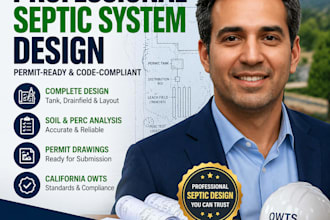 design septic for california and worldwide