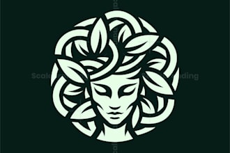create minimalist logo design for your business brand