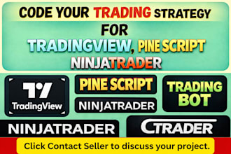 code trading strategy for tradingview, pine script, ninjatrader and ctrader bots