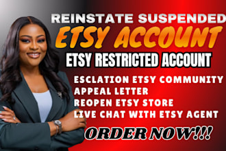 reinstate your etsy shop reopen suspension appeal etsy account reinstatement
