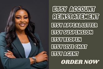 reinstate your etsy shop reopen suspension appeal etsy account reinstatement
