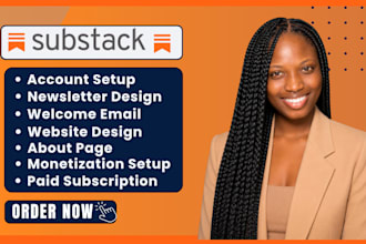 setup substack account design substack newsletter manage substack post
