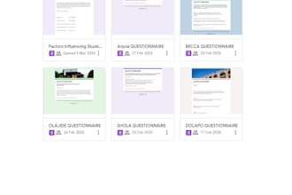 create google forms and surveys