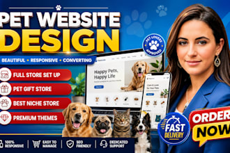 website design for pet groomers dog walking pet web site pet care website on wix