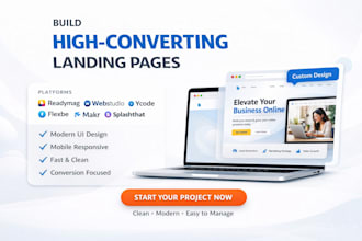 design readymag webstudio ycode flexbe makr io splashthat landing page website