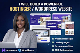 build hostinger website design hostinger website redesign hostinger website seo
