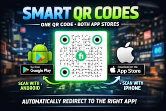 create a smart qr code for your app, aso, mobile app marketing and app promotion