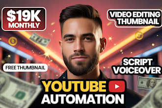 faceless youtube ai tiktok video automation thumbnail promotion cash cow channel