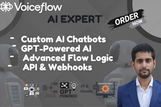 build custom gpt powered ai chatbots with voiceflow