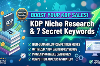do kdp niche research kindle keyword publisher rocket amazon seo book categories