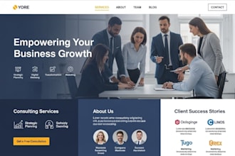 build squarespace consulting website agency marketing website consultant website