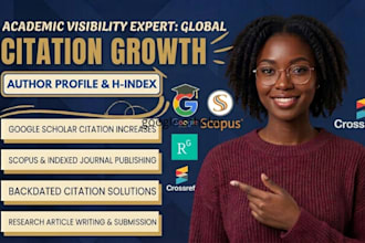 increase google scholar citation, write backdated and publish research articles