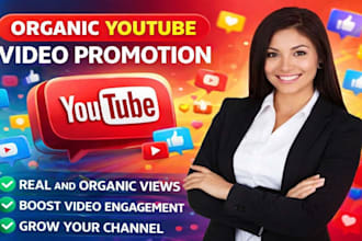 do youtube video promotion for real and organic views