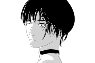 draw you as an manga character