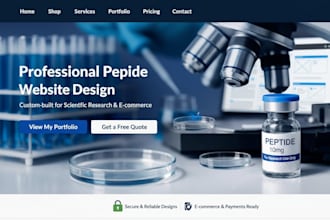 build fda complaint peptide website research peptide woocommerce peptide website