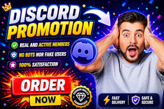 discord server promotion, organic growth, fivem promotion, discord growth