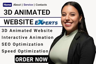 create 3d animated wix website interactive wix studio 3d wix spline wix design