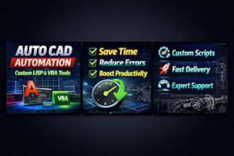 create high performance autocad custom tools
