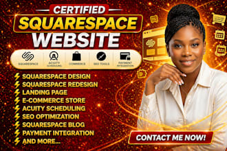 squarespace website redesign squarespace website design square website design