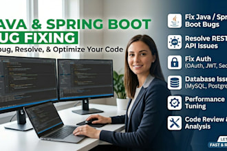 debug and fix java backend errors
