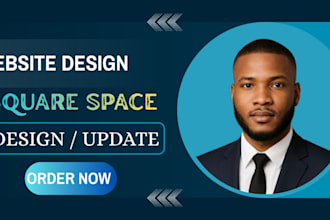 develop squarespace website, design or redesign squarespace website