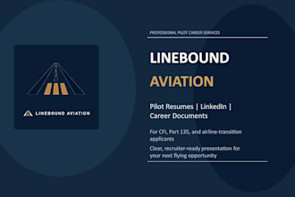 optimize your pilot resume and linkedin for airline and part 135 jobs