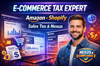 do amazon seller accounting, e commerce bookkeeping, and sales tax