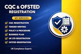 complete uk cqc registration prepare compliant policy and procedure for cqc