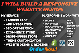 do wix shopify squarespace webflow wordpress elementor framer ai website design