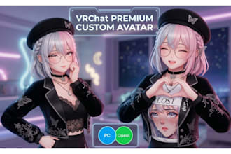 do furry vrchat avatar, vrc character, 3d nsfw model, anime vrc avatar, fursona