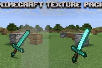 create minecraft resource pack texture pack pvp pack and pixel art for server