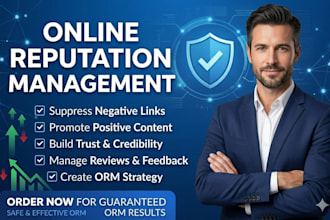do reputation management ORM, push down negative results, reverse SEO, backlink