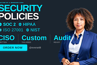 write IT security policies and compliance documentation for your business