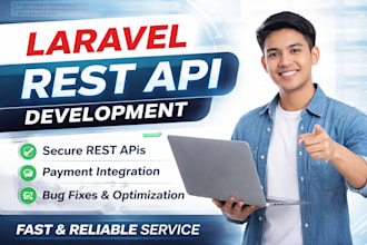 build a professional laravel rest API with integrations